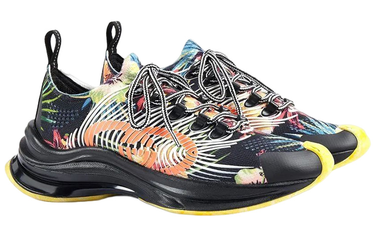 (W) Gucci Run 'Black White' 圖 2