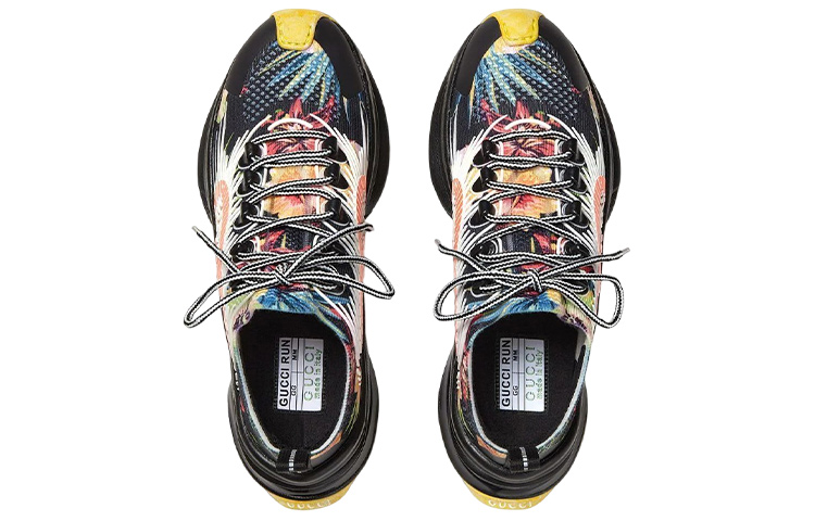 (W) Gucci Run 'Black White' 圖 3