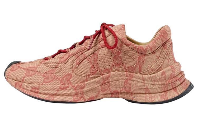 Gucci Run Sneaker 'Beige Hibiscus Monogram'