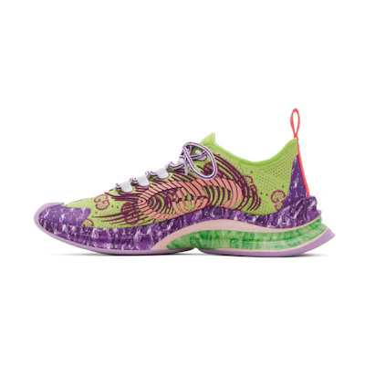 (W) Gucci Run Purple 'Green'