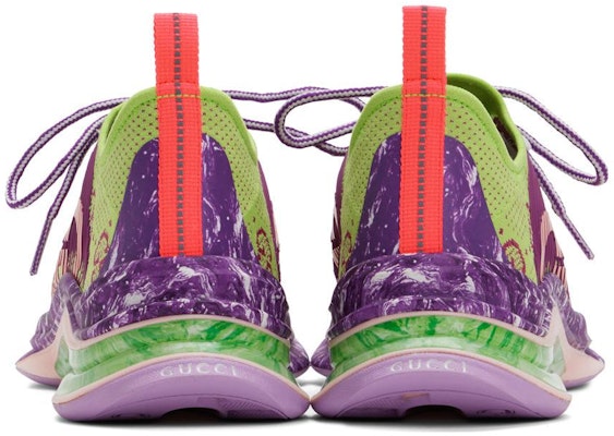 (Women) Gucci Run 'Green Purple' 700104-USN10-8390 Shop (Women) Gucci Run 'Green Purple' 700104-USN10-8390