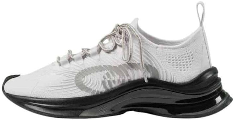 (Women) Gucci Run Sneaker 'White Grey Black' 714665-USM10-8475 Buy (Women) Gucci Run Sneaker 'White Grey Black' 714665-USM10-8475