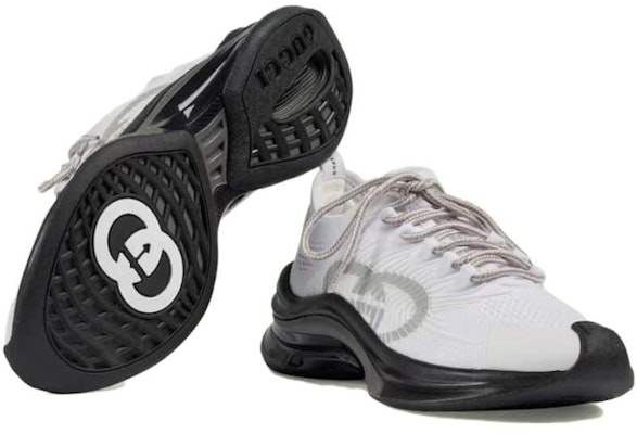 (Women) Gucci Run Sneaker 'White Grey Black' 714665-USM10-8475 Purchase (Women) Gucci Run Sneaker 'White Grey Black' 714665-USM10-8475