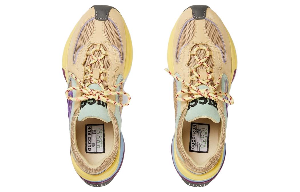 Lookbook (W) グッチ ラン "イエロースエード" 746939-AAB62-9342