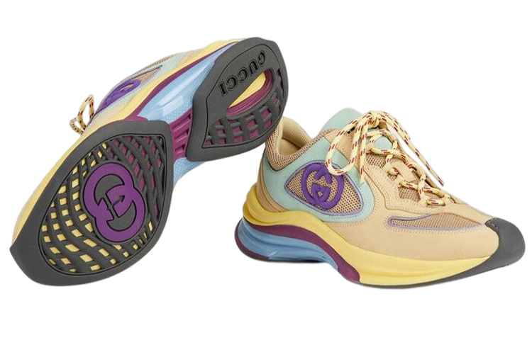 Purchase (W) グッチ ラン "イエロースエード" 746939-AAB62-9342