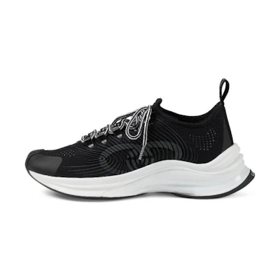 (W) Gucci Run Sneaker 'Black'