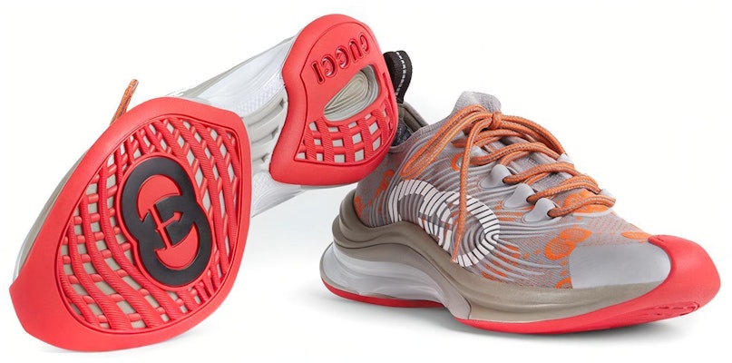 (Women) Gucci Run Low 'Grey Orange' 680903-UF310-1270 Purchase (Women) Gucci Run Low 'Grey Orange' 680903-UF310-1270