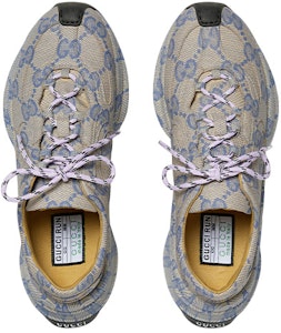 (W) Zapatillas Gucci Run 'Beige Azul Monograma' 725612-AABEB-4060 Lookbook (W) Zapatillas Gucci Run 'Beige Azul Monograma' 725612-AABEB-4060