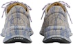 Shop (W) Gucci Run Sneaker 'Beige Blue Monogram' 725612-AABEB-4060