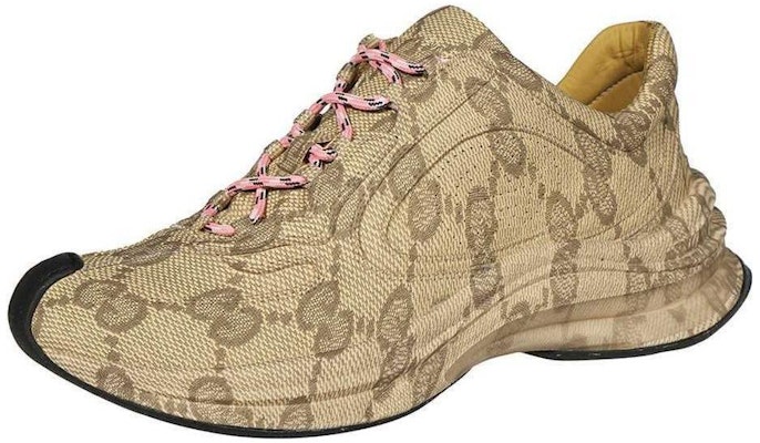 (Women) Gucci Run Sneaker 'Beige Ebony Monogram' 725612-AABEB-9742 Buy (Women) Gucci Run Sneaker 'Beige Ebony Monogram' 725612-AABEB-9742
