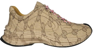 (W) Gucci Zapatilla Run 'Beige Ebony Monograma' 725612-AABEB-9742 Lookbook (W) Gucci Zapatilla Run 'Beige Ebony Monograma' 725612-AABEB-9742