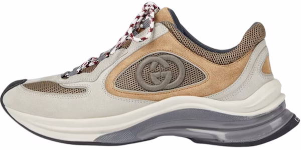 (W) グッチ ラン スニーカー ベージュ/タン スエード 746939-AAB62-1441 Buy (W) グッチ ラン スニーカー ベージュ/タン スエード 746939-AAB62-1441