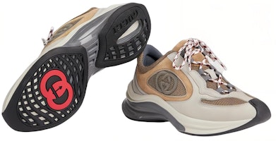 (W) グッチ ラン スニーカー ベージュ/タン スエード 746939-AAB62-1441 Purchase (W) グッチ ラン スニーカー ベージュ/タン スエード 746939-AAB62-1441