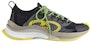 (W) Sneaker Gucci Run 'Hitam Kuning Beige' 680939-USM10-8480