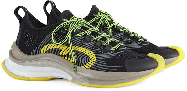 (W) Zapatillas Gucci Run 'Negro Amarillo Beige' 680939-USM10-8480 Lookbook (W) Zapatillas Gucci Run 'Negro Amarillo Beige' 680939-USM10-8480