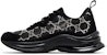 (W) Gucci Run Sneaker 'GG Crystal - Hitam' 758088-FACG4-1099