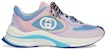 (W) Gucci Run Sneaker 'Lilac Suede' Kasut Ungu Pastel 746939-AAB62-5343