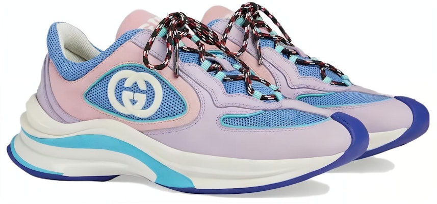 (Women) Gucci Run Sneaker 'Lilac Suede' 746939-AAB62-5343 Lookbook (Women) Gucci Run Sneaker 'Lilac Suede' 746939-AAB62-5343