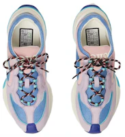 Shop GUCCI古馳 時尚繫帶 低筒 運動休閒鞋 女款 藍紫色