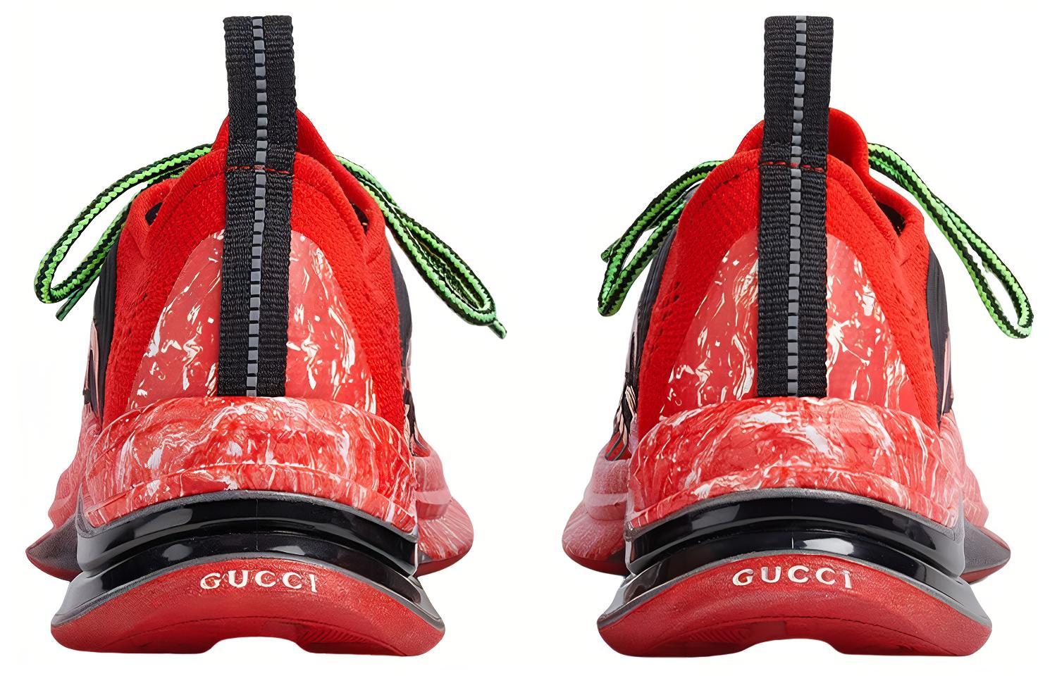 Shop (W) グッチ ラン スニーカー (レッド) 700103-USM10-8970