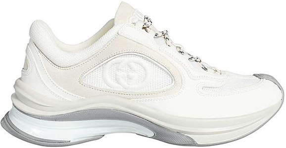 (W) 古驰 白色绒面跑鞋 746939-AAB62-9144 Order (W) 古驰 白色绒面跑鞋 746939-AAB62-9144