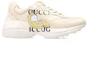 Order Bananya x GUCCI 古奇 Rhyton 香蕉貓動畫印花logo休閒鞋 女款 象牙白