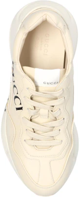 Bananya x GUCCI 古奇 Rhyton 香蕉貓動畫印花logo休閒鞋 女款 象牙白 Purchase Bananya x GUCCI 古奇 Rhyton 香蕉貓動畫印花logo休閒鞋 女款 象牙白