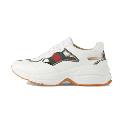 (W) Gucci Rython Cut Out White