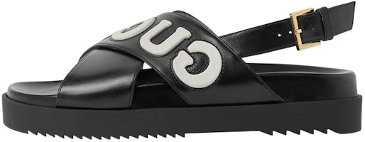 (Women) Gucci Sandal 'Black White' 738691-AAB3J-1363 (Women) Gucci Sandal 'Black White' 738691-AAB3J-1363