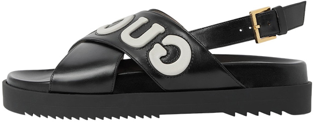 (Women) Gucci Sandal 'Black White' 738691-AAB3J-1363 Buy (Women) Gucci Sandal 'Black White' 738691-AAB3J-1363