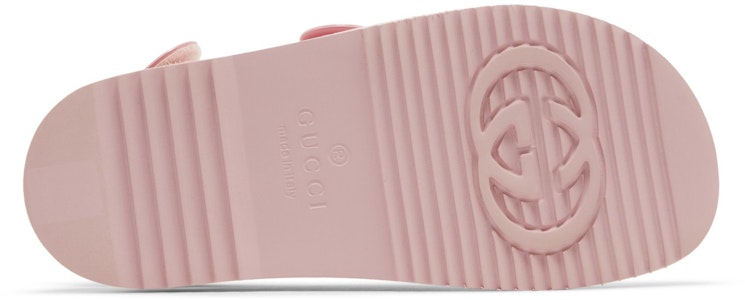GUCCI 古馳 迷你雙G涼鞋 女款 淡粉色 Shop GUCCI 古馳 迷你雙G涼鞋 女款 淡粉色