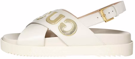 (Women) Gucci Sandal 'White Metallic Gold' 738691-AAB3K-9267 (Women) Gucci Sandal 'White Metallic Gold' 738691-AAB3K-9267