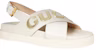 (W) Sandal Gucci 'Putih Emas Metalik' 738691-AAB3K-9267