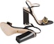 Purchase (W) Sandal Gucci Dengan Double G 'Kulit Hitam' 453378-A3N00-1000