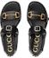 Lookbook (W) Sandal Gucci Dengan Horsebit 'Hitam' 700051-DS8R0-1000