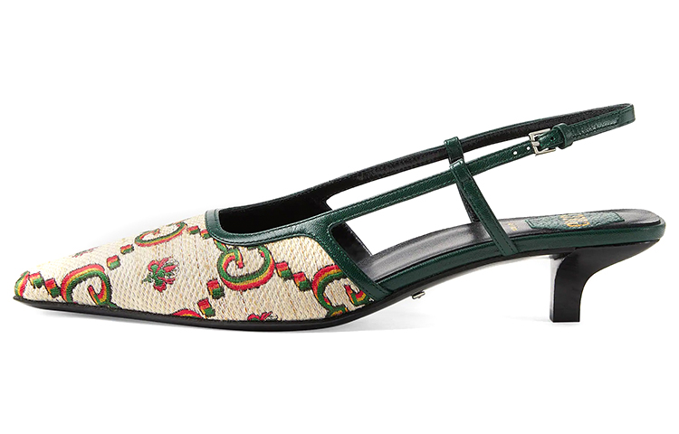 (Women) Gucci Sandals '100th Anniversary White Green' 677994-UMB60-9660