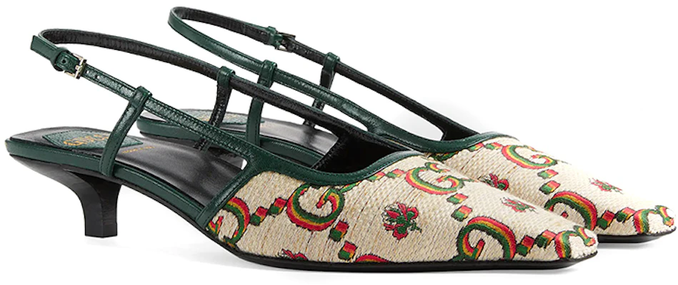 GUCCI 古奇 100週年 涼鞋 女式 白綠色 Order GUCCI 古奇 100週年 涼鞋 女式 白綠色