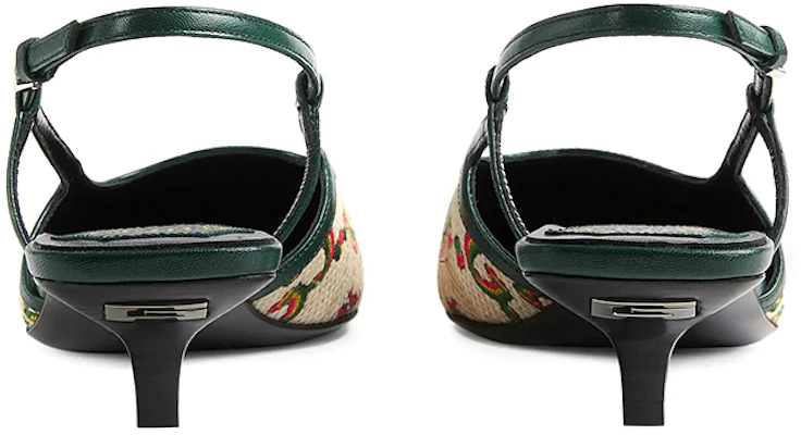 GUCCI 古奇 100週年 涼鞋 女式 白綠色 Shop GUCCI 古奇 100週年 涼鞋 女式 白綠色