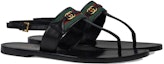Order (W) Sandal Gucci Hitam 624308-DH790-1072