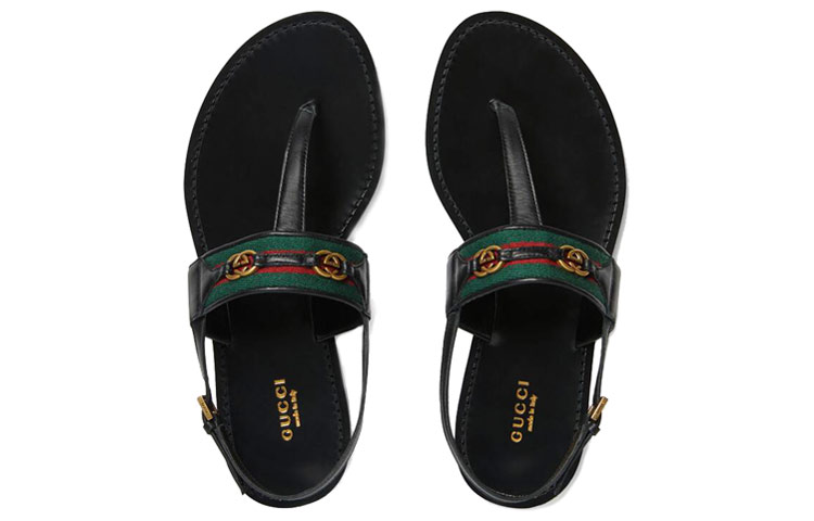 Lookbook (W) Sandal Gucci Hitam 624308-DH790-1072