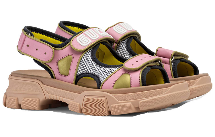 Lookbook (W) Sandal Gucci Pink Merah 549909-D60E0-5876