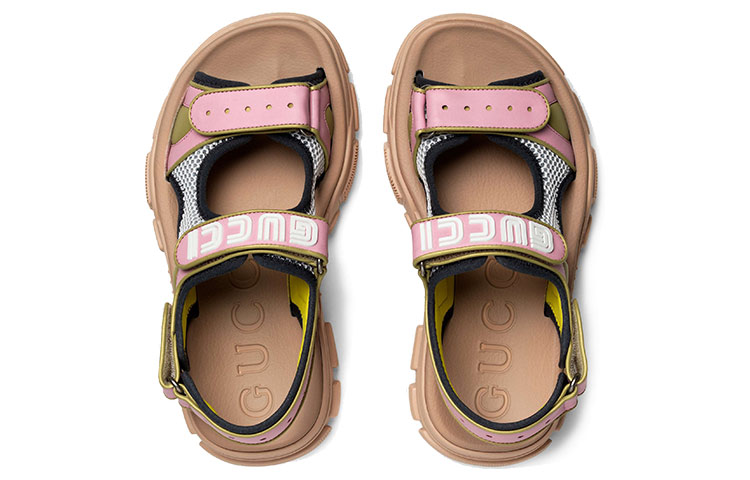Shop (W) Sandal Gucci Pink Merah 549909-D60E0-5876