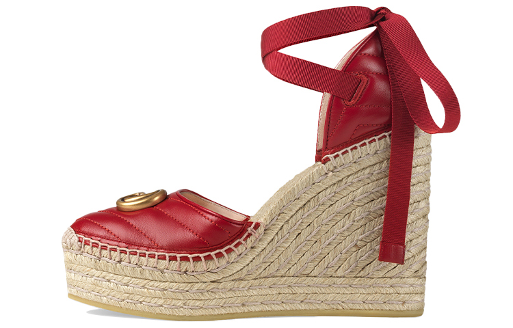 (Women) Gucci Sandals Red 573023-BTMO0-6433
