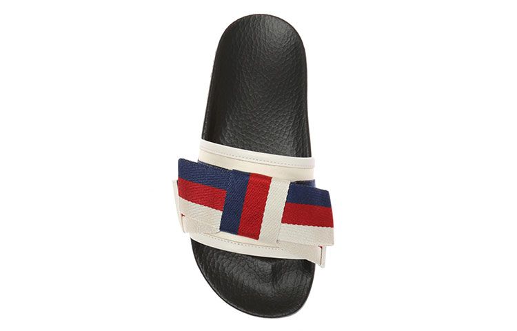 Purchase (W) Gucci Sandalias de Satén 'Lazo Web' 498316-KLWI0-9620