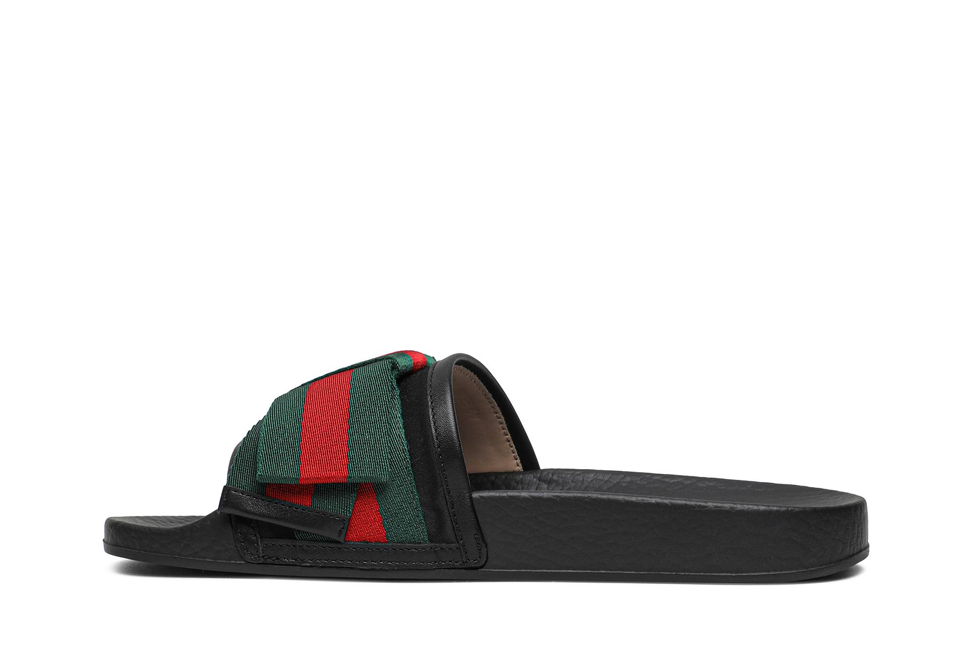 Lookbook (W) Gucci Sandalia de Satén 'Lazo Web' 498316-KLWI0-1146