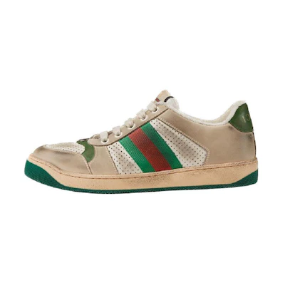 (W) Gucci Screener 'Distressed Green Orange'