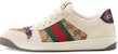 (W) Gucci Screener 'GG Canvas - Beige' Coklat Kelabu 677423-HVKI0-9765
