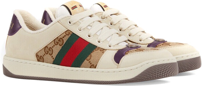 GUCCI 古馳 Screener GG琺瑯 百搭低筒休閒時尚板鞋 女款 烏木色 Order GUCCI 古馳 Screener GG琺瑯 百搭低筒休閒時尚板鞋 女款 烏木色