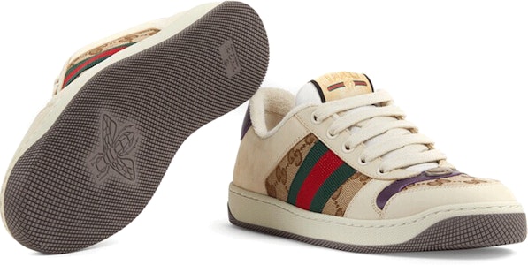 GUCCI 古馳 Screener GG琺瑯 百搭低筒休閒時尚板鞋 女款 烏木色 Purchase GUCCI 古馳 Screener GG琺瑯 百搭低筒休閒時尚板鞋 女款 烏木色