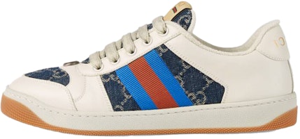(Women) Gucci Screener 'GG Canvas - Denim Ivory' 577684-2KQ40-4467 (Women) Gucci Screener 'GG Canvas - Denim Ivory' 577684-2KQ40-4467